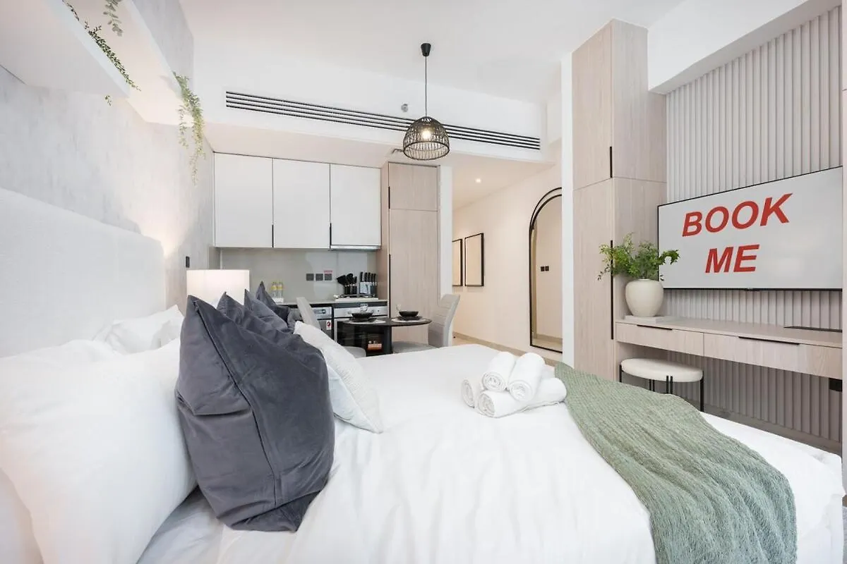 Modern Studio Apartment With Pool View For 2 In Jvc Dubai United Arab Emirates